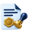 Notary public icon