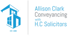 Allison Clark Conveyancing with H.C Solicitors logo