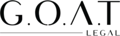 G.O.A.T Legal logo